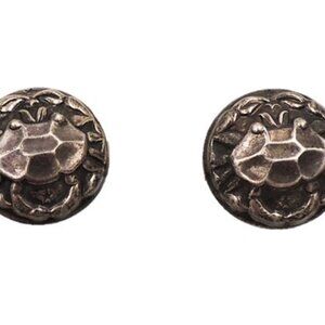 Vintage 1940s Joseff of Hollywood Crab Cancer Zodiac Screw Back Earrings